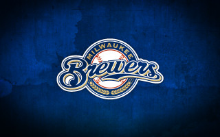 Baseball logo blue background brewers - aaron bohrod free wallpaper