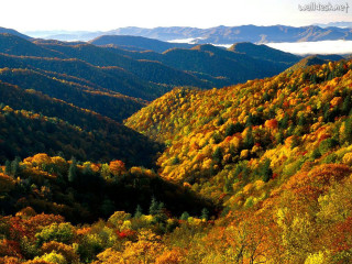 Mountain autumn clouds campfire charmander - ada hill walker free wallpaper