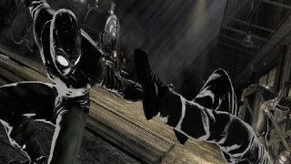 Man black white gun dark - alton tobey free wallpaper
