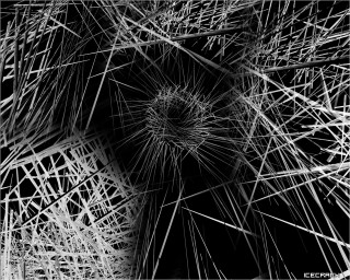 Black white sticks air background - a white frame free wallpaper