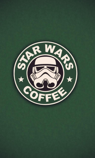 Star wars stormtrooper coffee sticker - war free wallpaper for mobile