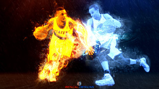 Man running rain basketball fire - the rain free wallpaper