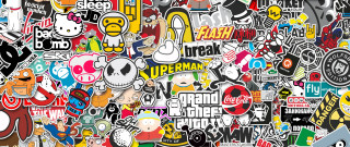Stickers decals wall room collection 2 - sticker free wallpaper for desktop