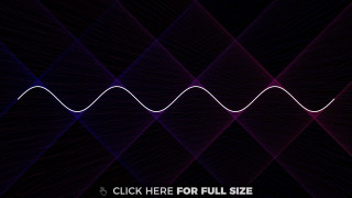 Purple wave black background white - smooth free wallpaper