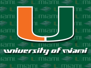 University of miami logo green - u free wallpaper