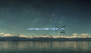 Lake quote everything going to - andy warhol free wallpaper