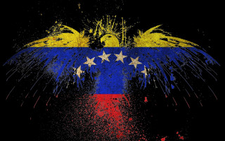 Bird stars venezuela flag wings - a mosaic free wallpaper for desktop