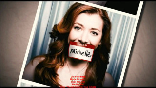 Woman fake mustache name tag - fake free wallpaper
