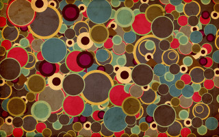 Colorful abstract background circles dots - alfred manessier free wallpaper