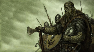 Man long beard shield sword - enki bilal free wallpaper
