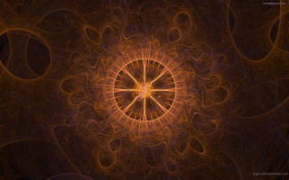 Circular object center light image - a circular object free wallpaper