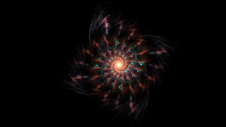 Flower dark light background computer - mandelbrot fractal free wallpaper