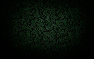Dark green wallpaper swirls leaves - swirl free wallpaper