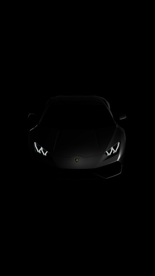 Black sports car headlights hood 2 - fathi hassan free wallpaper for mobile