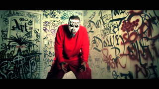 Man red shirt mask graffiti - madhouse free wallpaper