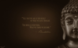Buddha quote inspirational halftone background - a quote free wallpaper