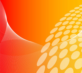 Colorful background circles dots pattern 2 - a yellow center free wallpaper for tablet