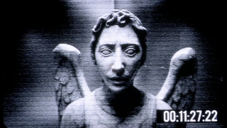 Angel statue cross dark clarice - twin peak free wallpaper