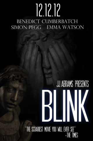 Blink poster statue woman man - benjamin block free wallpaper