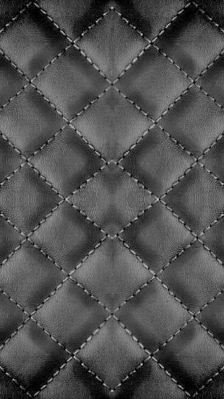 Black leather texture diamond pattern 2 - free textures wallpaper for mobile