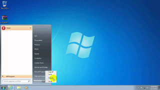 Desktop computer blue background white - a desktop computer free wallpaper