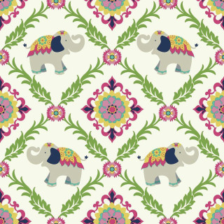 Elephant colorful design back neck - an elephant free wallpaper for tablet