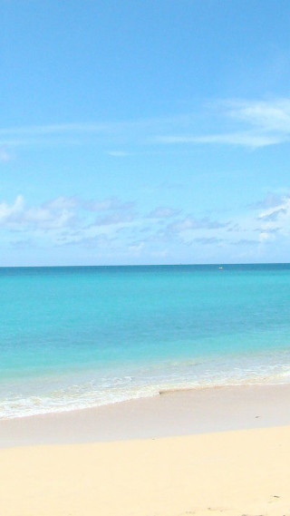 Person walking beach surfboard ocean - bascove free wallpaper for mobile