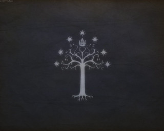 White tree stars black background - white star free wallpaper for desktop