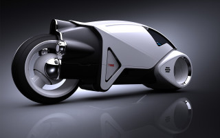 Futuristic motorcycle image showcase 3 - a futuristic motorcycle free wallpaper