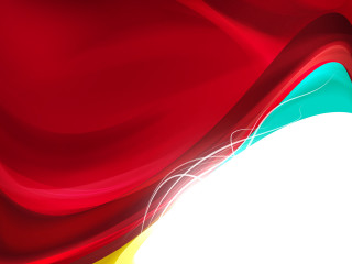 Red yellow background white circle - a white circle in the center of the image free wallpaper