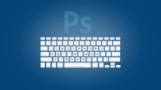 Computer keyboard blue background white - a computer keyboard free wallpaper