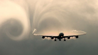 Plane cloud formation jetliner contrail - a plane free wallpaper