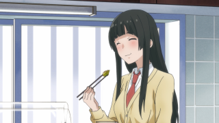 Woman yellow jacket paintbrush wine - ayako rokkaku free wallpaper