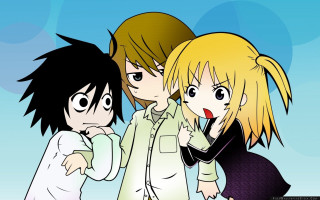 Anime characters cellphone pen standing - a pen free wallpaper