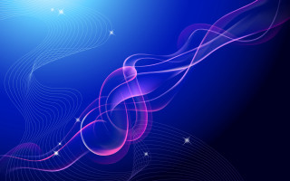 Blue background swirly design bright - shining free wallpaper