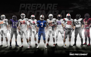 Football players uniforms numbers prepare - a line free wallpaper