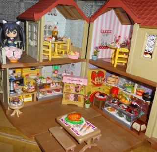 Dollhouse doll table food dollhouse - food free wallpaper for tablet