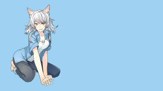 Anime white hair cat ears - constance copeman free wallpaper
