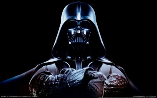 Darth vader star wars portrait - the dark background free wallpaper