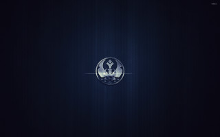 Dark blue background white black - a white logo free wallpaper