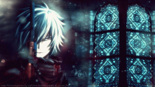 Anime character sword stained glass - stained free wallpaper