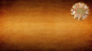 Clock brown background gold border - a gold border free wallpaper