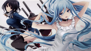 Anime characters long blue hair - long blue hair free wallpaper