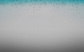 Window water drops blue sky 6 - minimalism free wallpaper