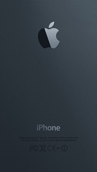 Iphone black white symbolism rendering - free technology wallpaper for mobile