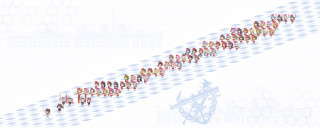 Uniforms line white background checkered - straight free wallpaper