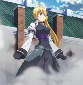 Woman clouds blonde blue sky - the cloud free wallpaper for tablet