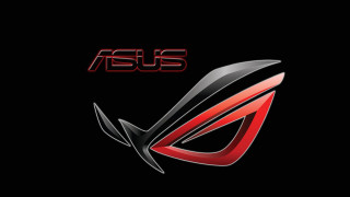 Asus logo black background red - letter free wallpaper for desktop