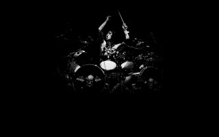 Drummer playing drums dark arms - sumatraism free wallpaper