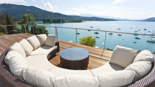 Couch table deck water boats - a deck free wallpaper